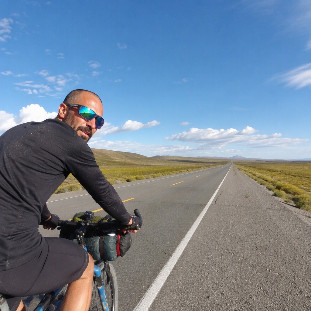 Riding the open road