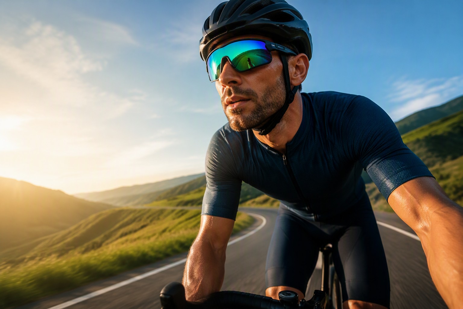 Cycling with Nomiwear glasses
